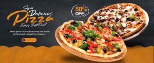 pizza teste banner