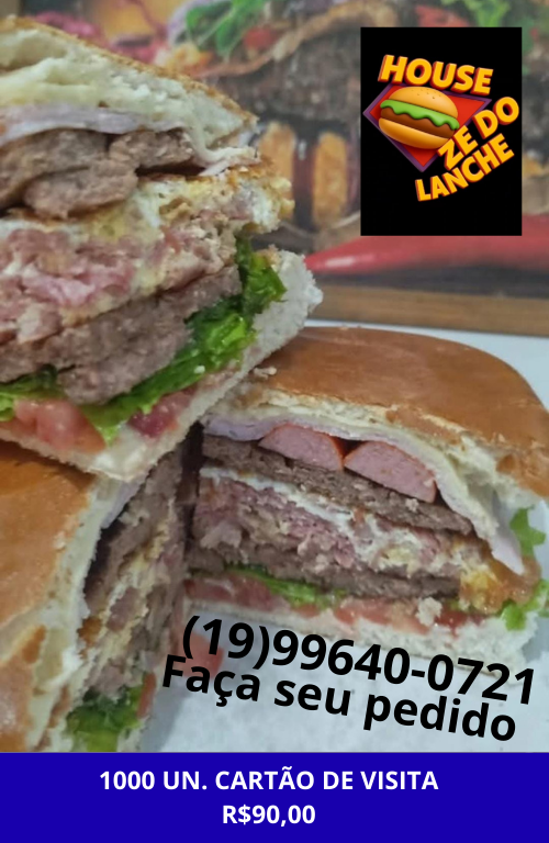 HOUSE ZÉ DO LANCHE 4