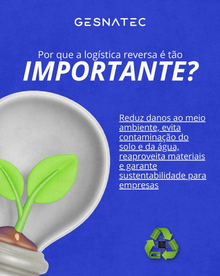 A logística reversa é um dos pilares mais importantes da sustentabilidade moderna.Ela garante qu